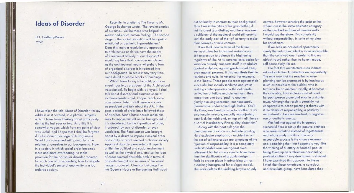 Image of Ideas of Disorder
