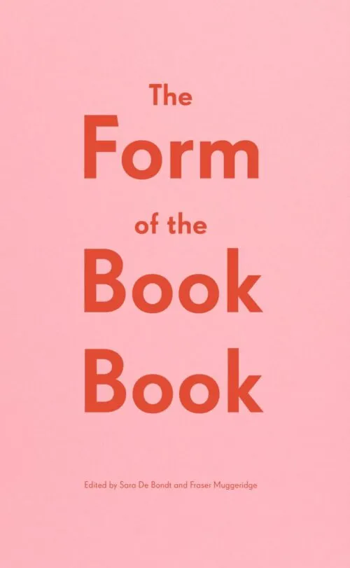 Cover The Form of the Book Book