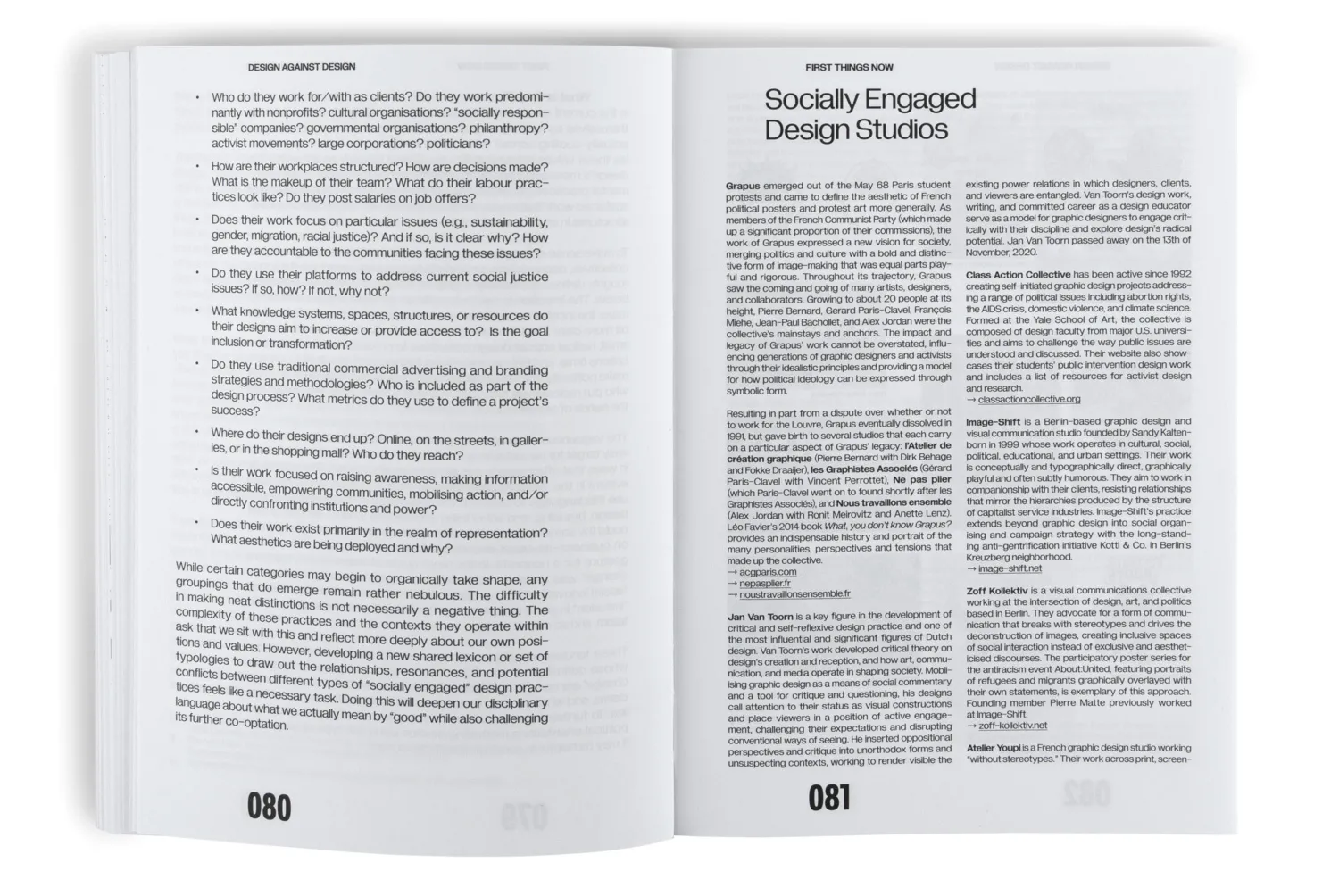 Image of Design Against Design – Cause and consequence of a dissident graphic practice