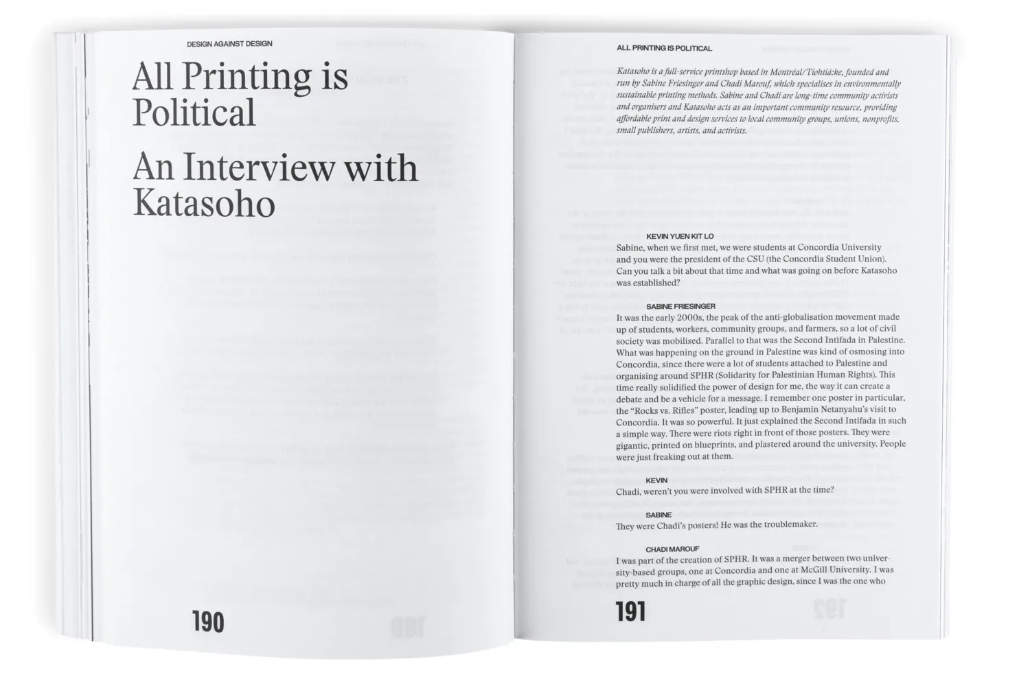 Image of Design Against Design – Cause and consequence of a dissident graphic practice