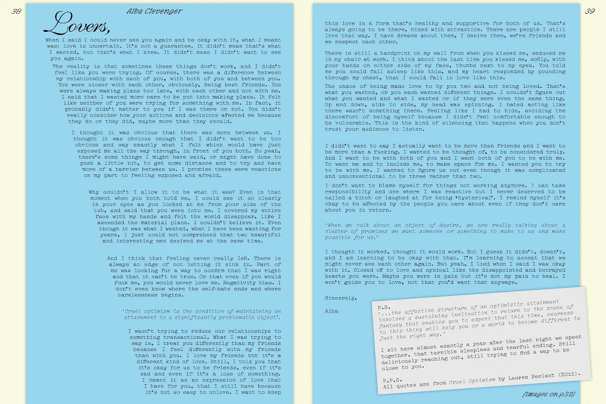 Image of Girls Like Us – Issue 14: Letters of Disappointment