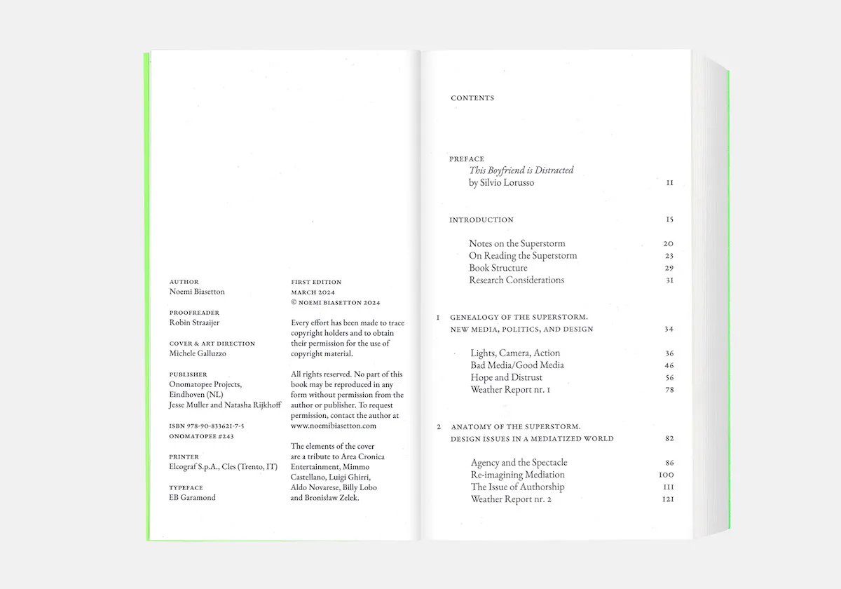 Image of Superstorm – Design and Politics in the Age of Information