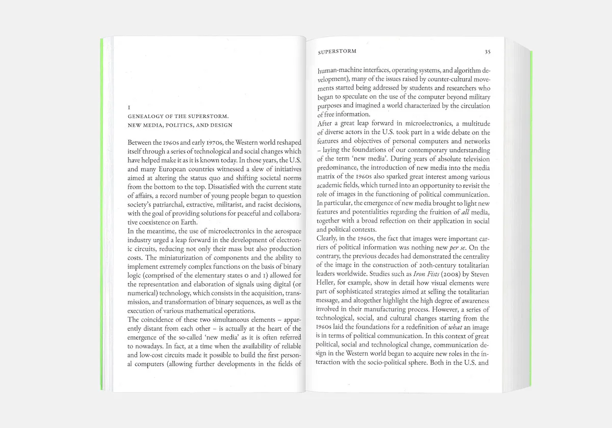 Image of Superstorm – Design and Politics in the Age of Information