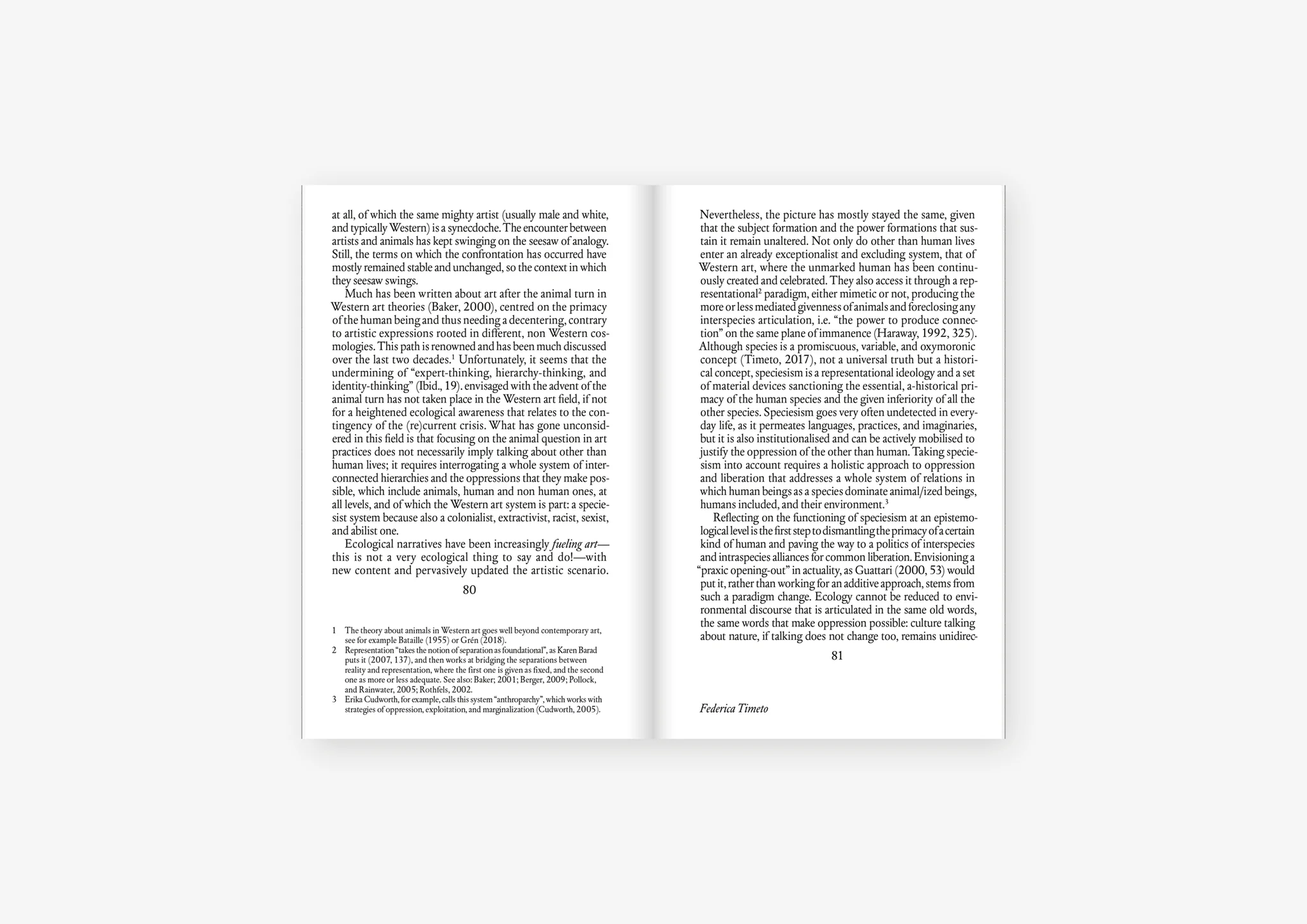 Image of Art for Radical Ecologies (manifesto)