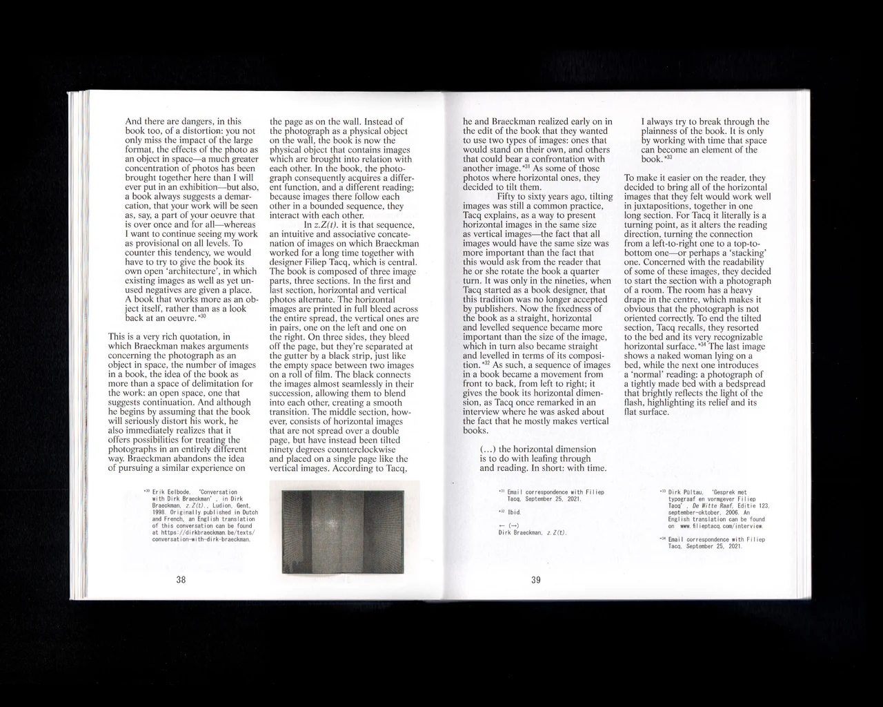 Image of Moving Through the Space of the Picture and the Page. The Photobook as an Artistic and Architectural Medium