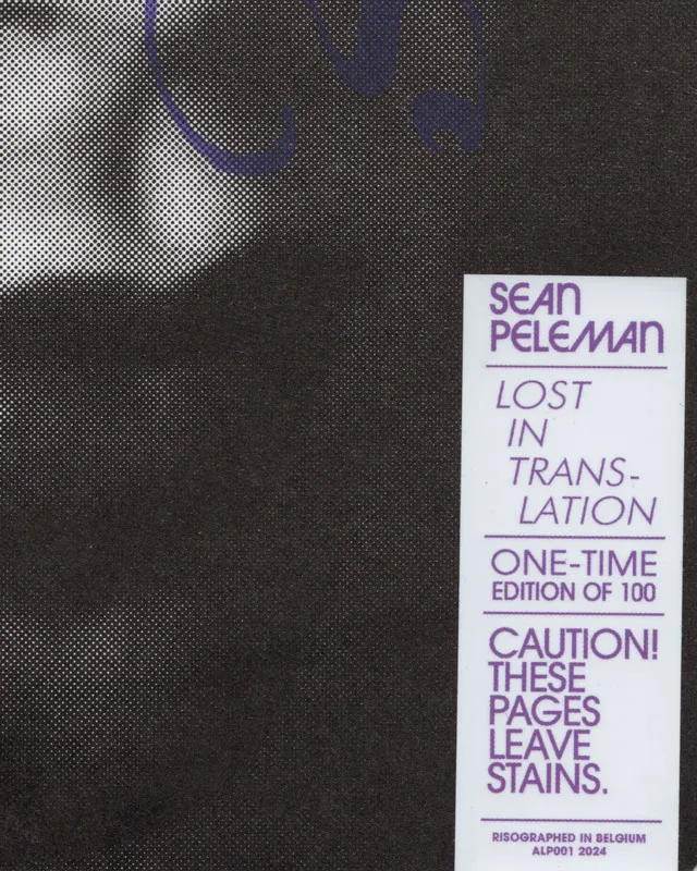 Image of Sean Peleman – Lost in Translation