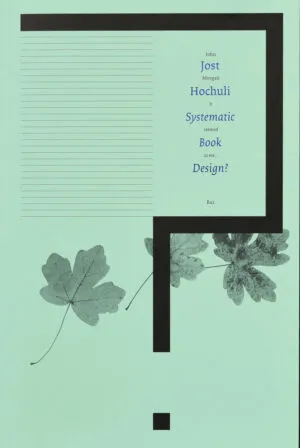 Image of Systematic book design?