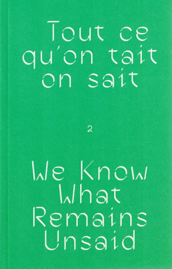 Wages For Wages Against – Volume 2: We Know What Remains Unsaid . Published by L'Amazone, 2023