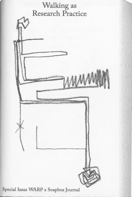 Walking as Research Practice by Alice Twemlow & Tânia A. Cardoso. Published by Roma Publications, 2024 Walking as Research Practice by Alice Twemlow & Tânia A. Cardoso. Published by Roma Publications, 2024