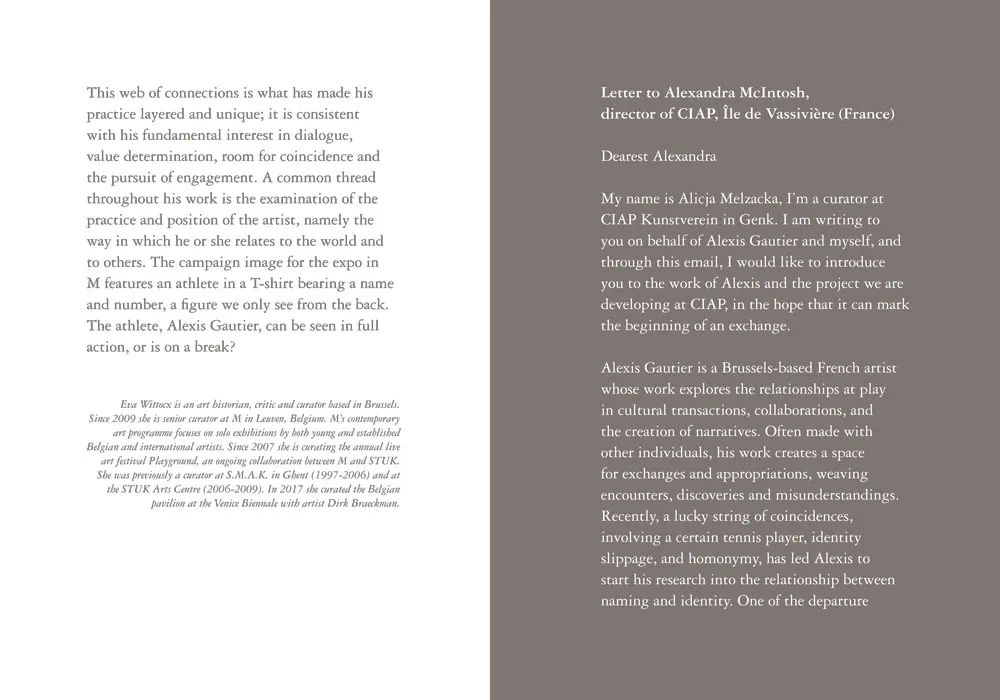 Image of Alexis Gautier – Moving with the Shape of an Eight