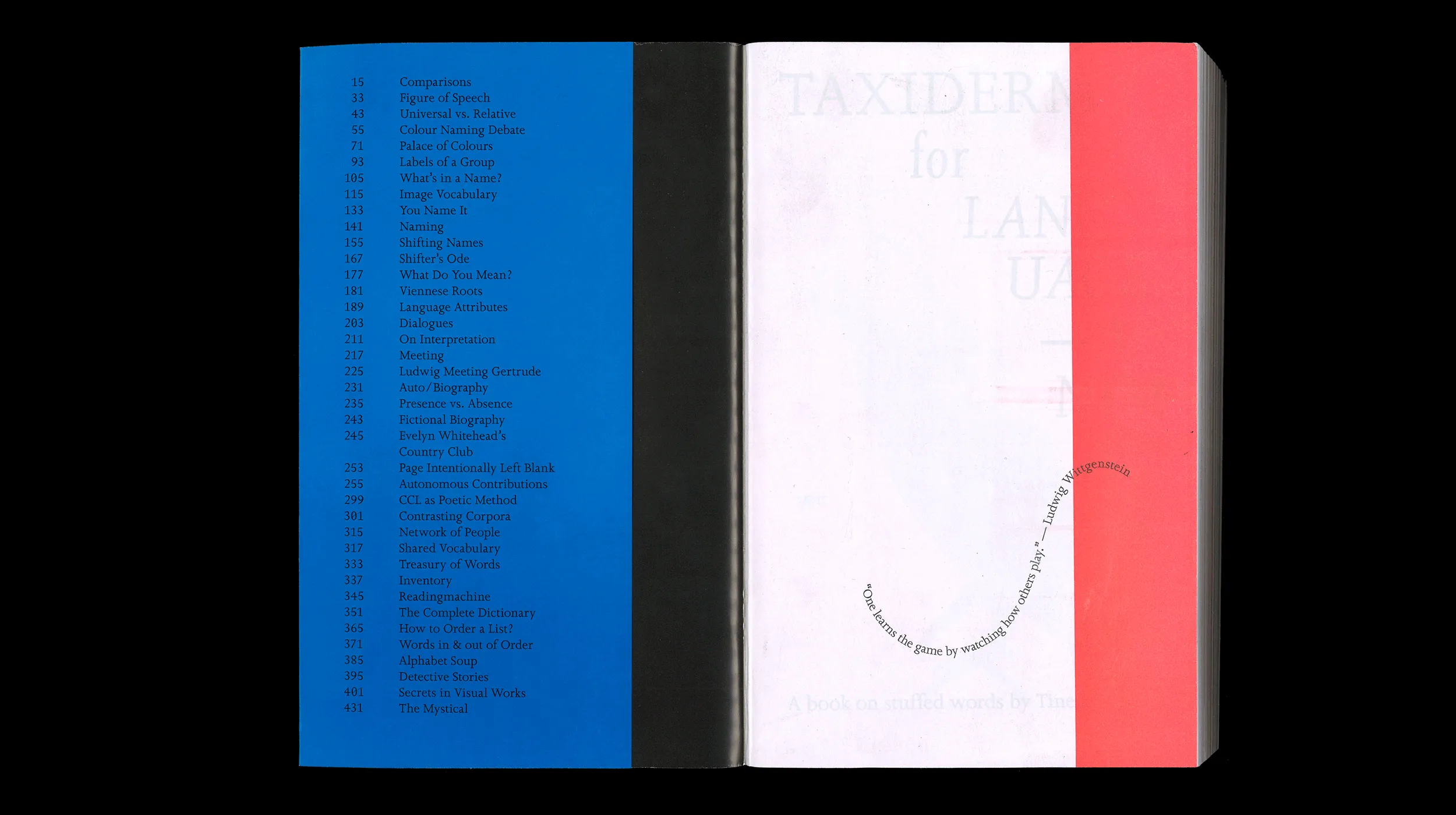 Image of Tine Melzer – Taxidermy For Language-Animals