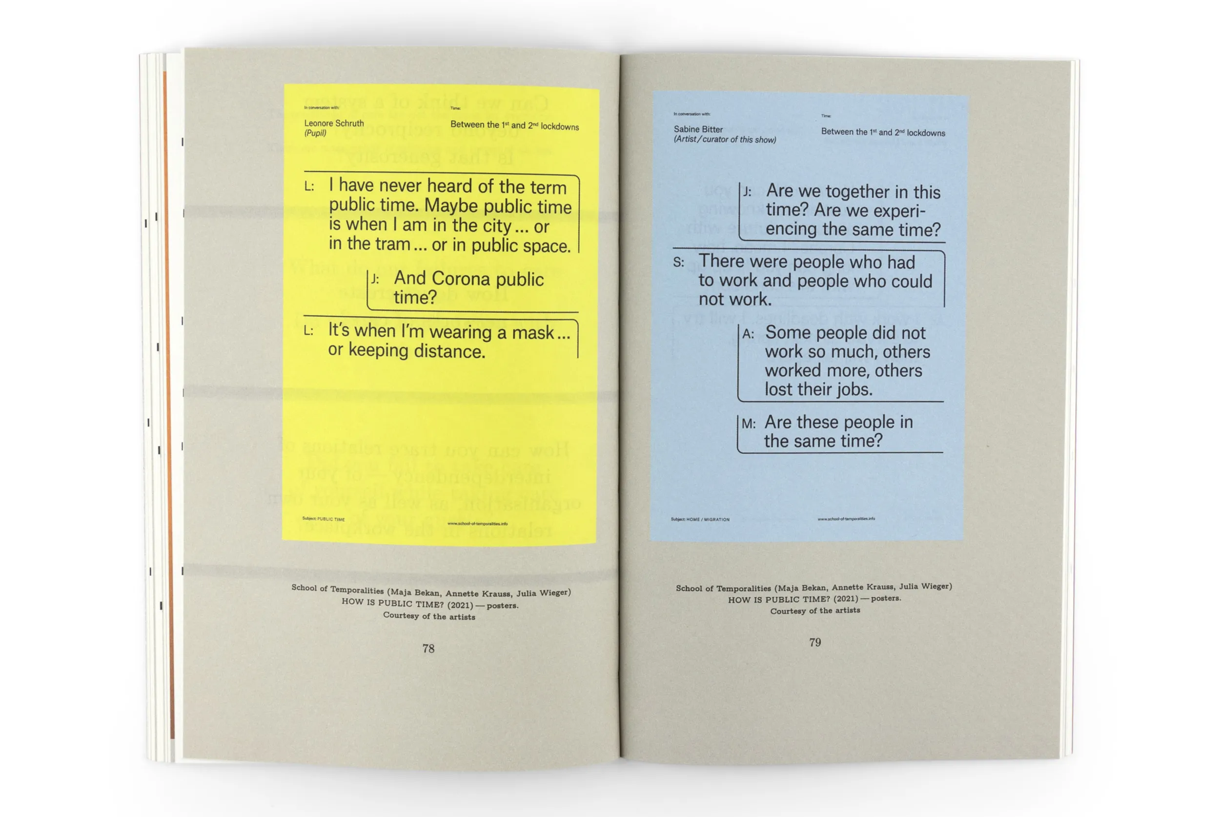 Image of Configurations of Time. Imagining Other Temporalities in the Artist Residency