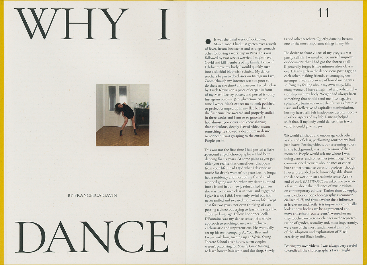 Image of Motor Dance Journal: The Solo