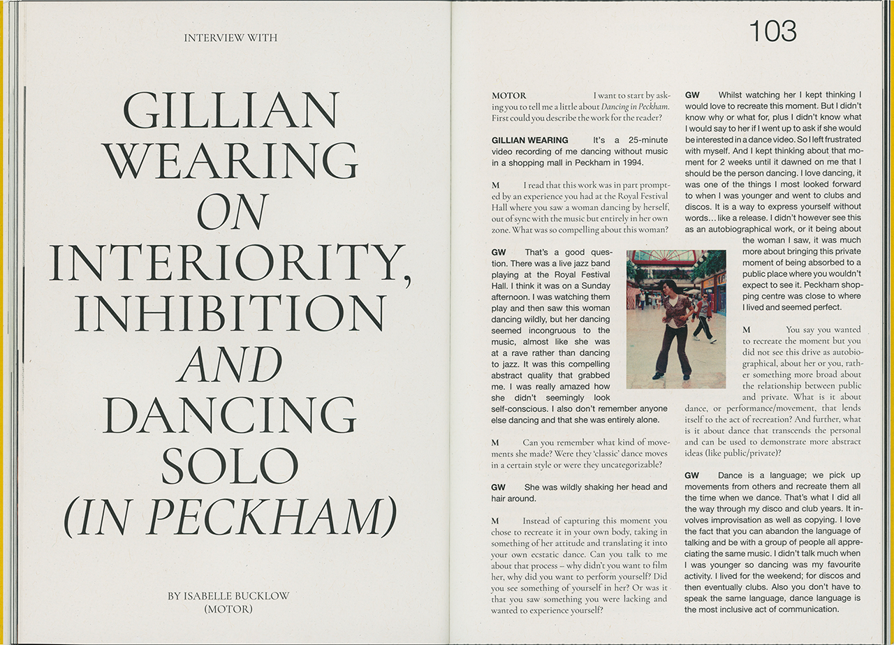 Image of Motor Dance Journal: The Solo