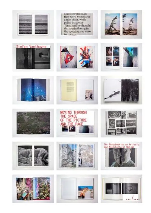 Moving Through the Space of the Picture and the Page. The Photobook as an Artistic and Architectural Medium by Stefan Vanthuyne. Published by Royal Academy of Fine Arts Antwerp, 2022