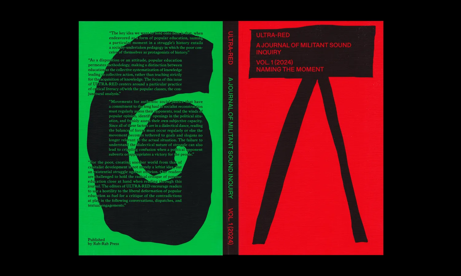 Image of ULTRA-RED: A Journal of Militant Sound Inquiry