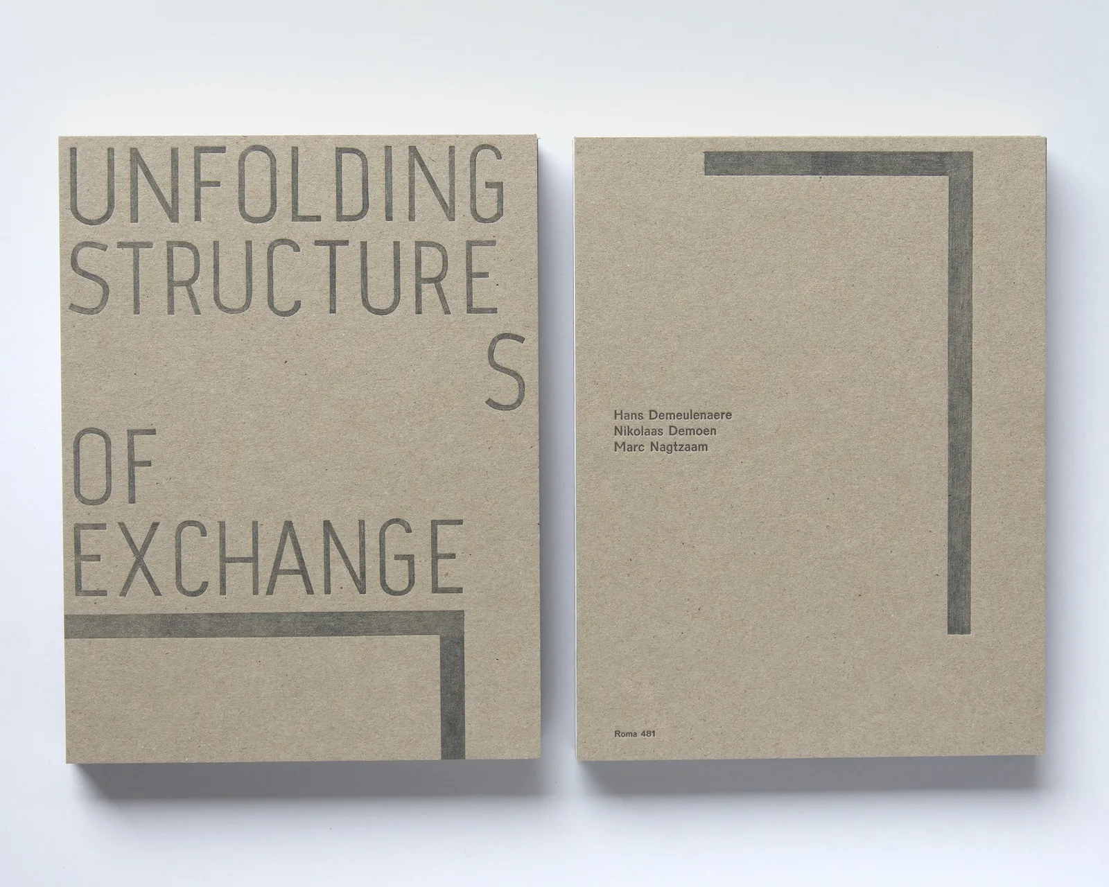 Image of Hans Demeulenaere, Nikolaas Demoen, Marc Nagtzaam – Unfolding Structures of Exchange