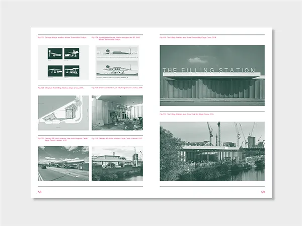 Image of Filling Stations. Studies on Types