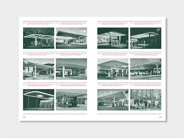 Image of Filling Stations. Studies on Types