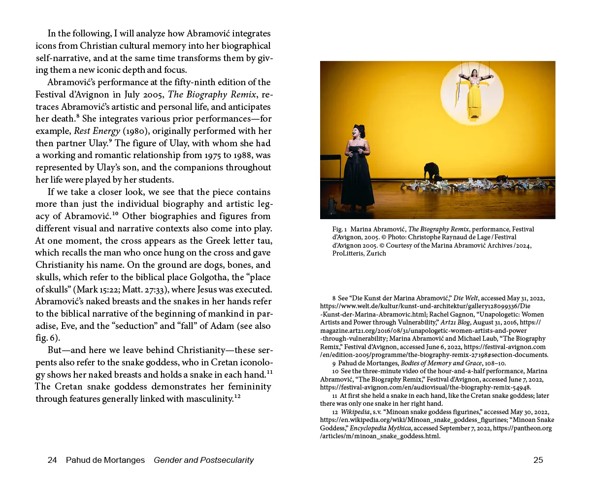 Image of Gender and Postsecularity in Visual Culture and Knowledge Production