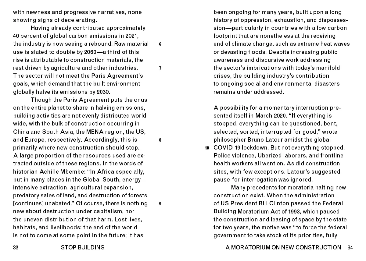 Image of Charlotte Malterre-Barthes – A Moratorium on New Construction