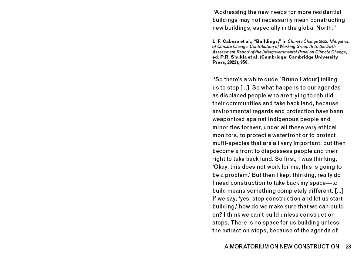 Image of Charlotte Malterre-Barthes – A Moratorium on New Construction