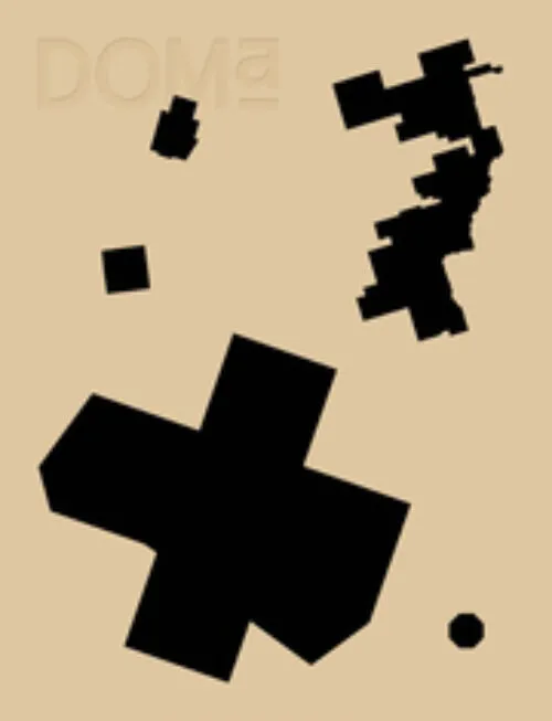 Cover DOMa Issue 02: 2020 Ensamble Studio, Xaveer De Geyter, Salottobuono, Monadnock, Point Supreme Architects