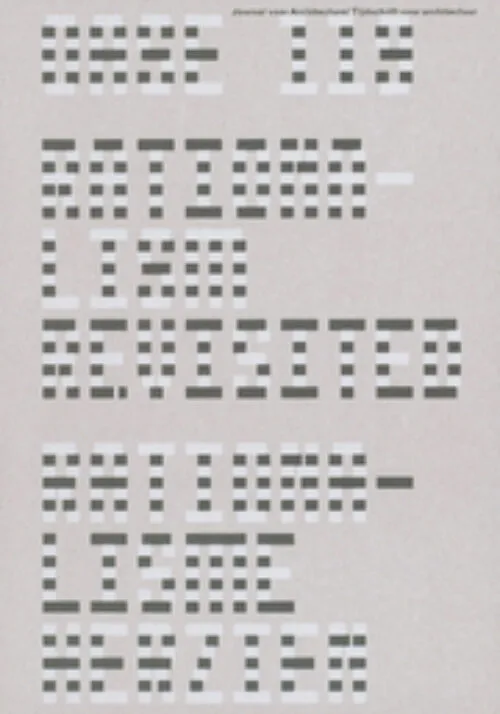 Cover OASE 119: Rationalism revised