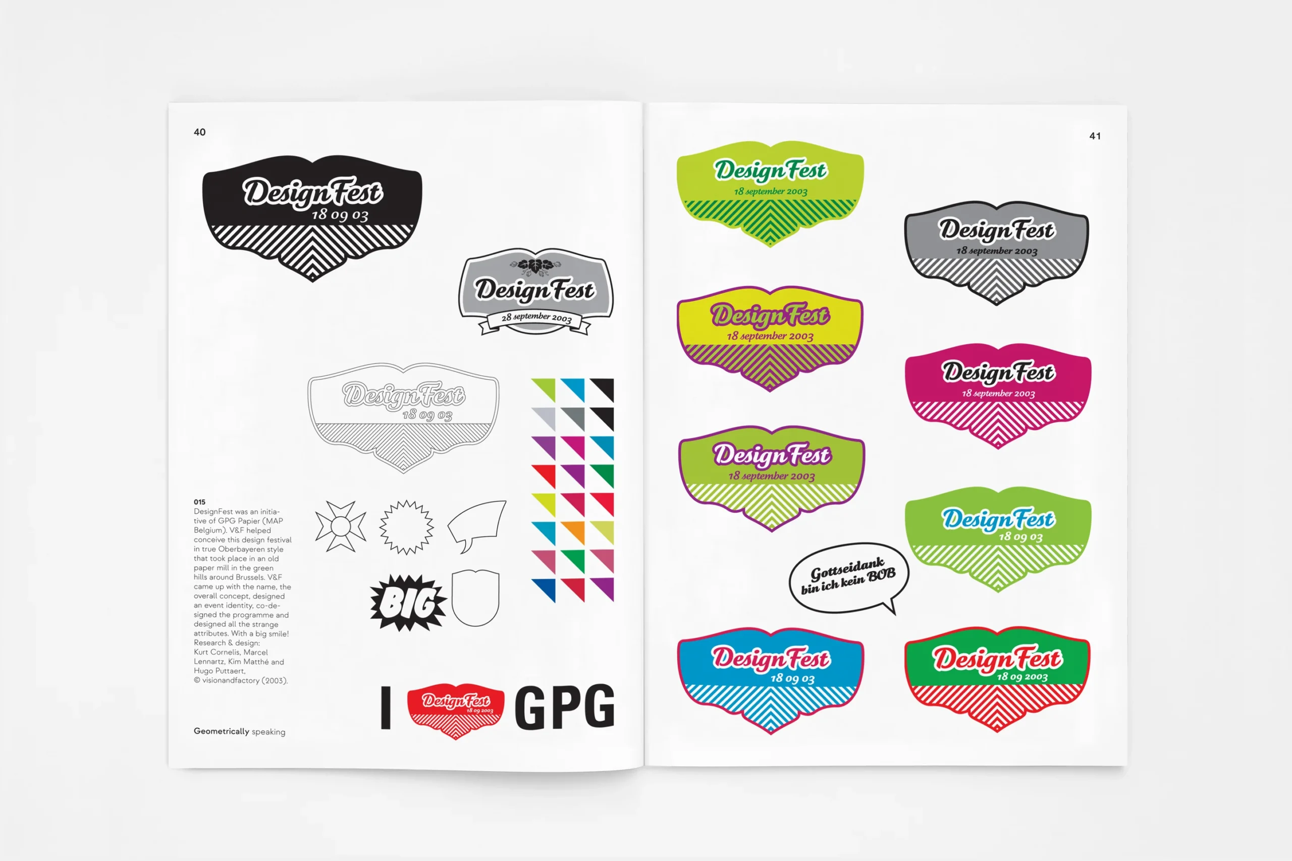 Image of Geometrically Speaking. A tribute to unseen logos