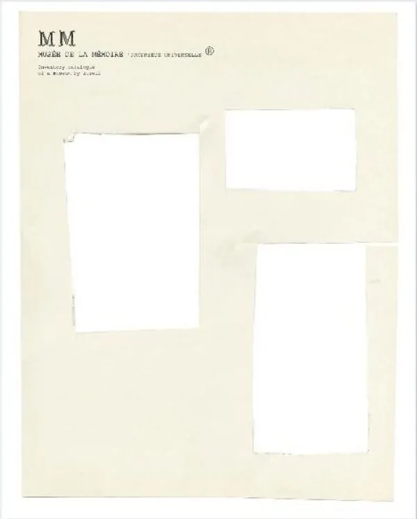 Musée de la Mémoire ‘PROPRIÉTÉ UNIVERSELLE’ ® by Joëlle Tuerlinckx. Published by Hopper and Fuchs, 2024 Musée de la Mémoire ‘PROPRIÉTÉ UNIVERSELLE’ ® by Joëlle Tuerlinckx. Published by Hopper and Fuchs, 2024