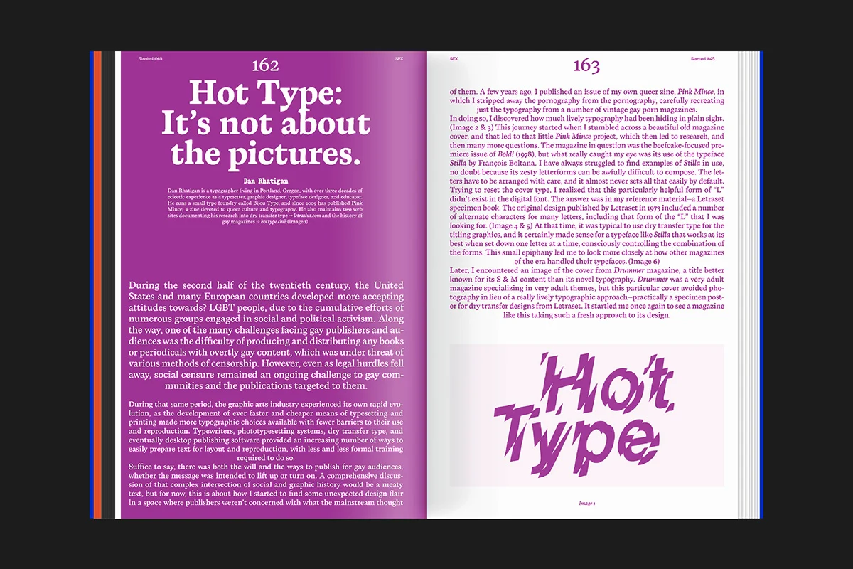Image of Slanted Magazine 45: Sex