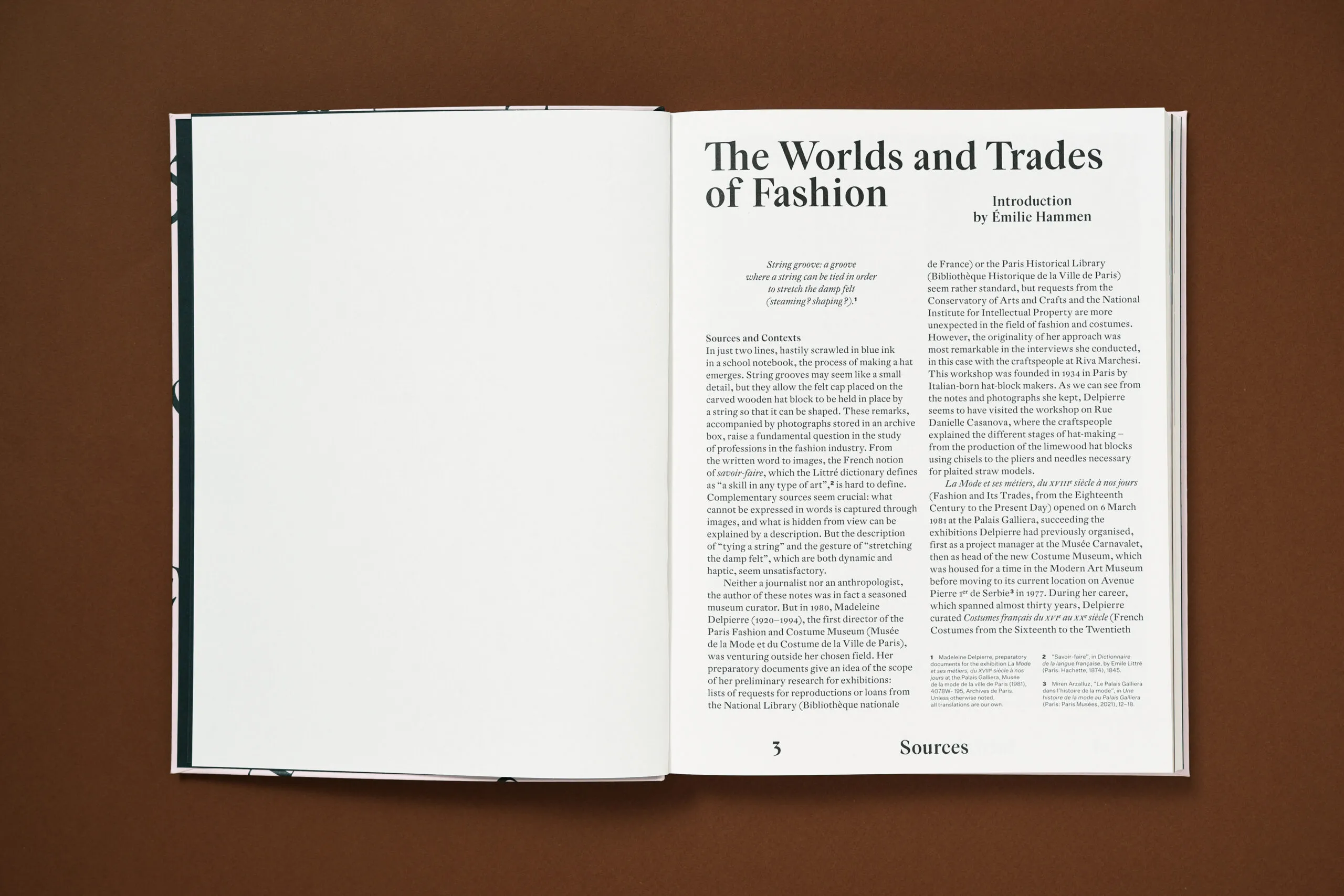 Image of The Crafts of Fashion vol 1: Sources