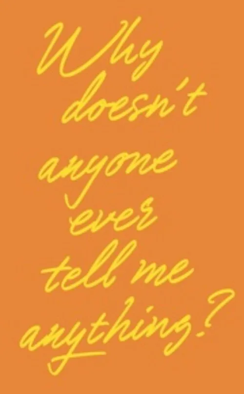 Cover Underware – Why doesn’t anyone ever tell me anything?
