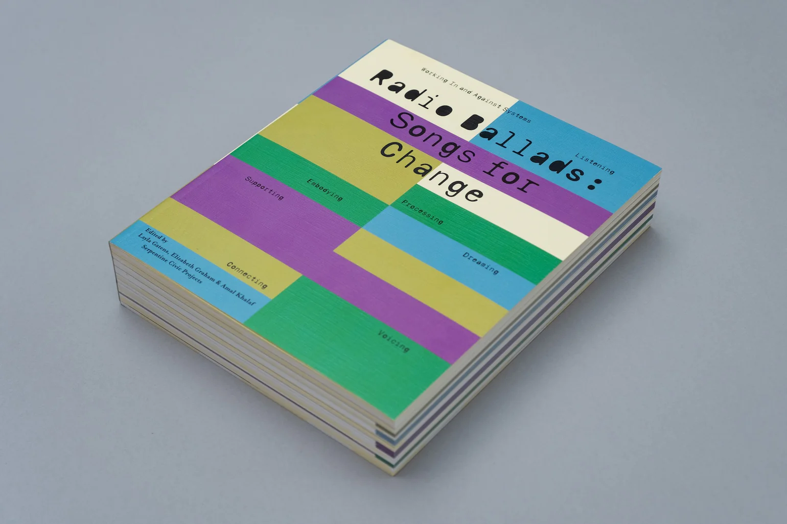 Image of Layla Gatens; Elizabeth Graham; Amal Khalaf eds. – Radio Ballads: Songs for Change