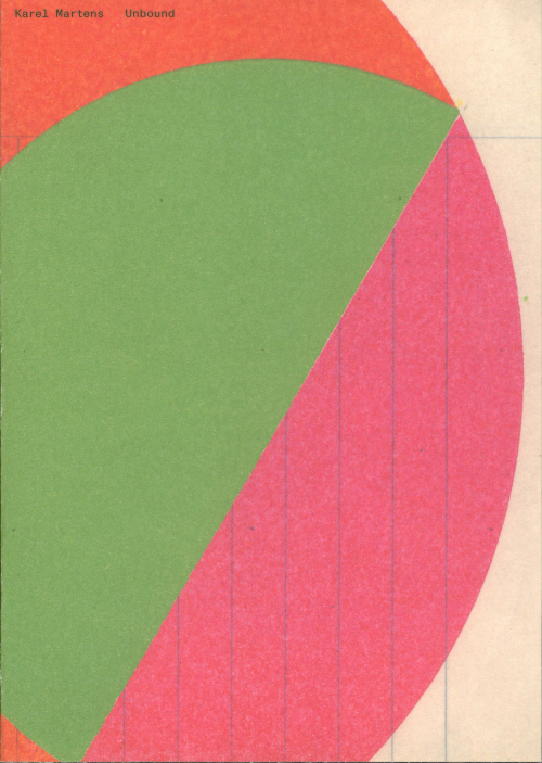 Karel Martens Unbound カレル マルテンス Karel Martens: Unbound | Graphic Design Books curated by North East