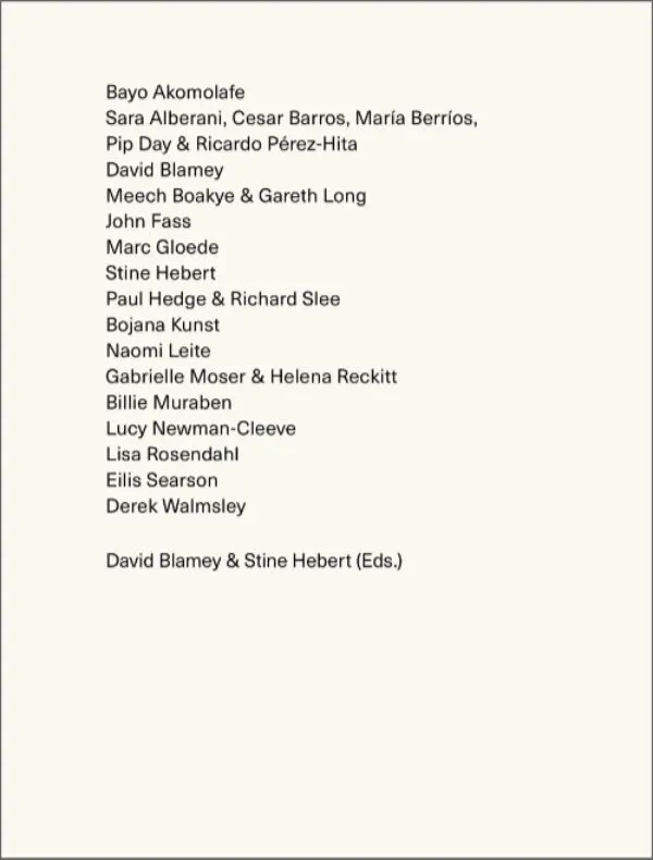 TOGETHER . Published by Open Editions, 2025 TOGETHER . Published by Open Editions, 2025
