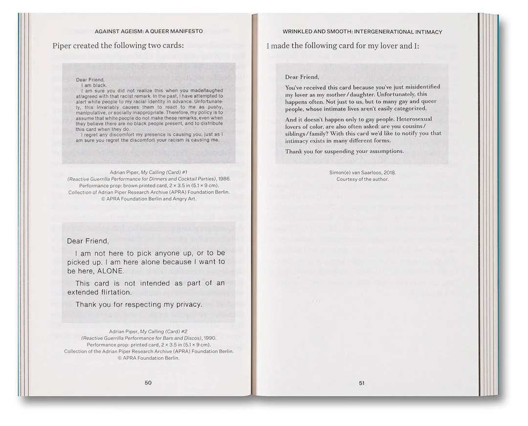 Image of Simon(e) van Saarloos – Against Ageism: A Queer Manifesto