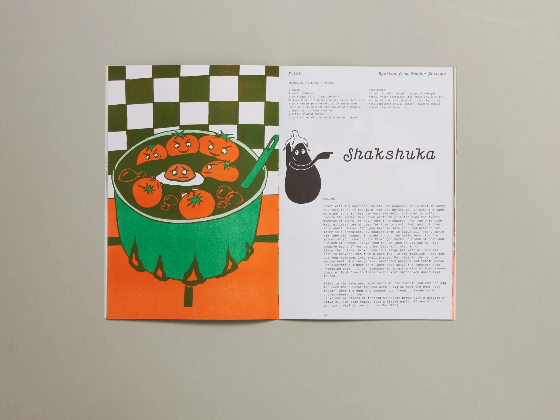 Image of Recipes from Tender Friends
