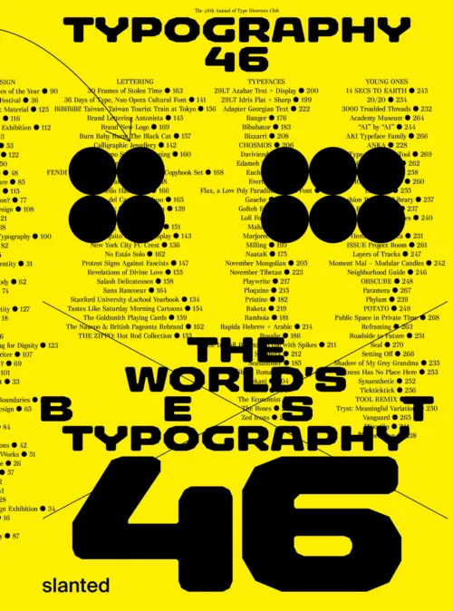 Cover Type Directors Club; Griffin McCabe, Joe Newton, Carol Wahler – The World’s Best Typography, Typography 46