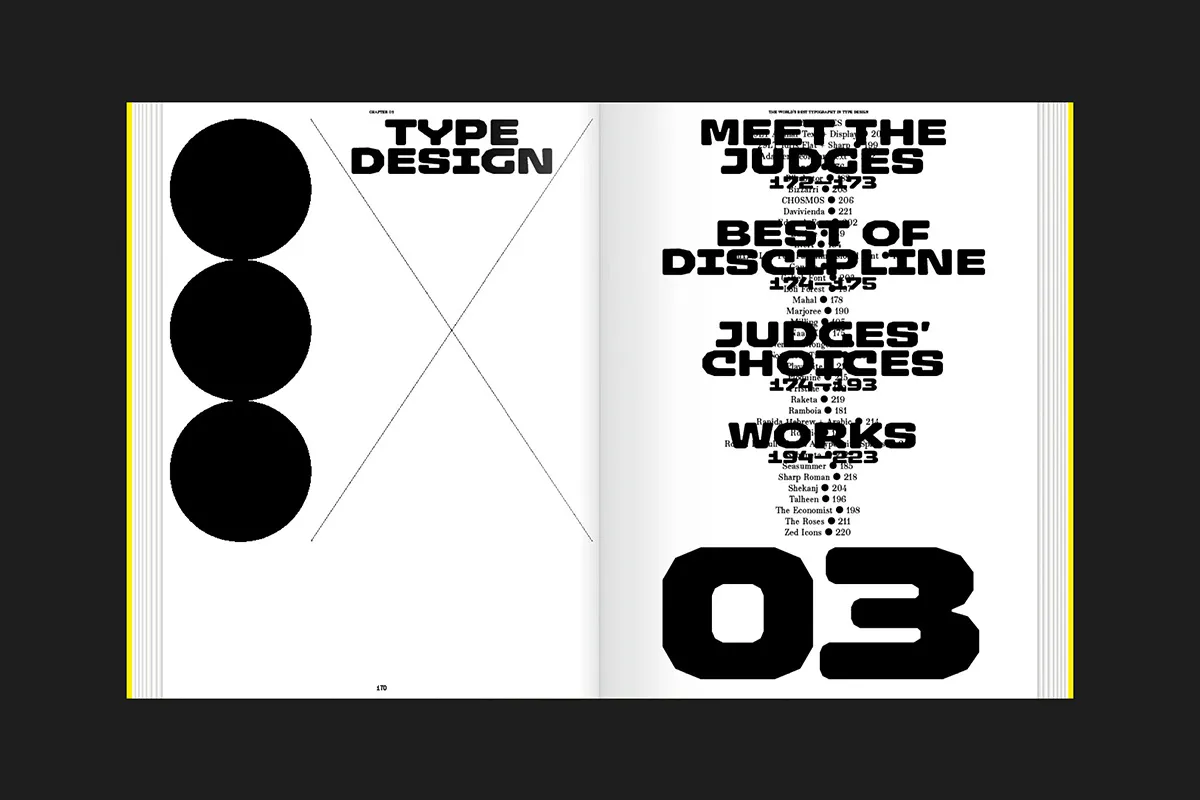 Image of Type Directors Club; Griffin McCabe, Joe Newton, Carol Wahler – The World’s Best Typography, Typography 46