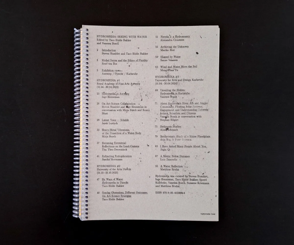 Image of Hydromedia: Seeing with water