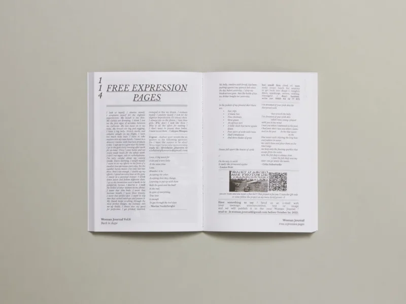 Image of Woman Journal Vol. 6: Back in Shape Image of Woman Journal Vol. 6: Back in Shape