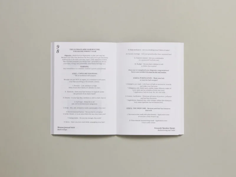 Image of Woman Journal Vol. 6: Back in Shape Image of Woman Journal Vol. 6: Back in Shape
