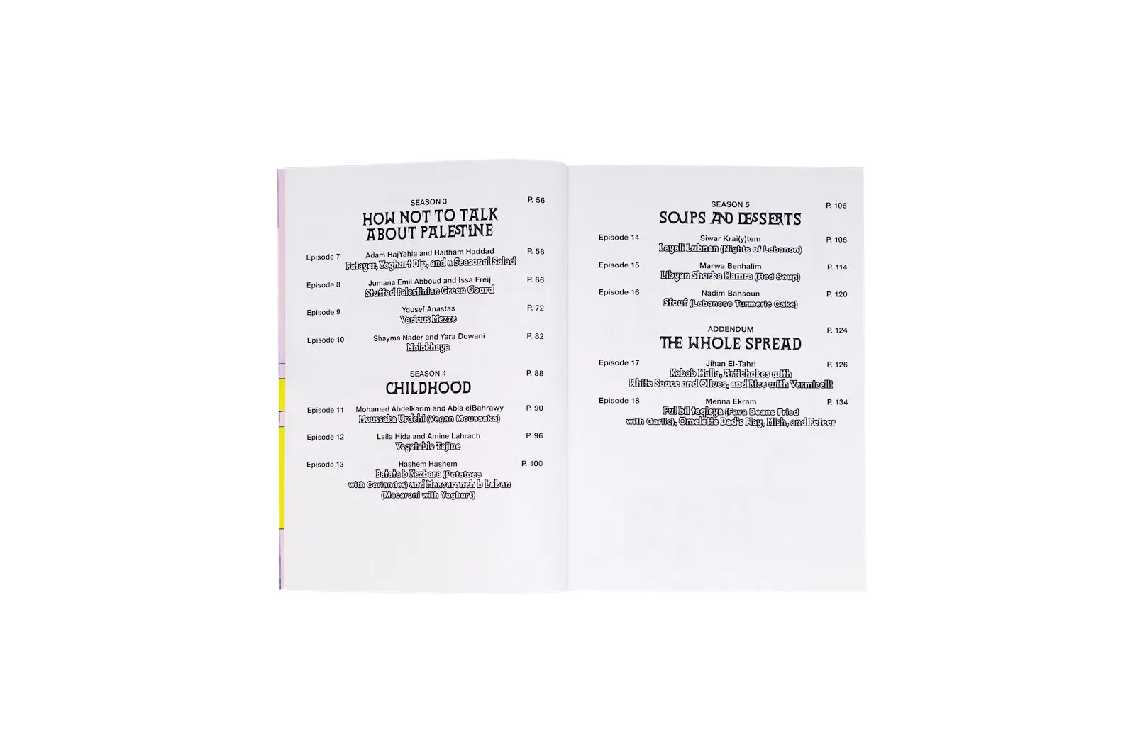Image of Lentil Space – Recipes from Artists’ Homes