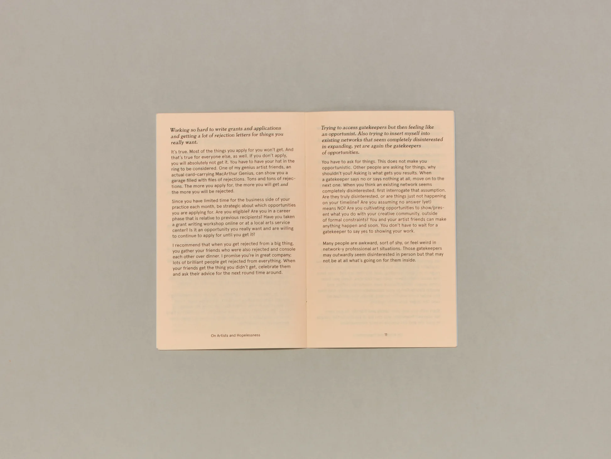 Image of Beth Pickens – On Artists And Hopelessness