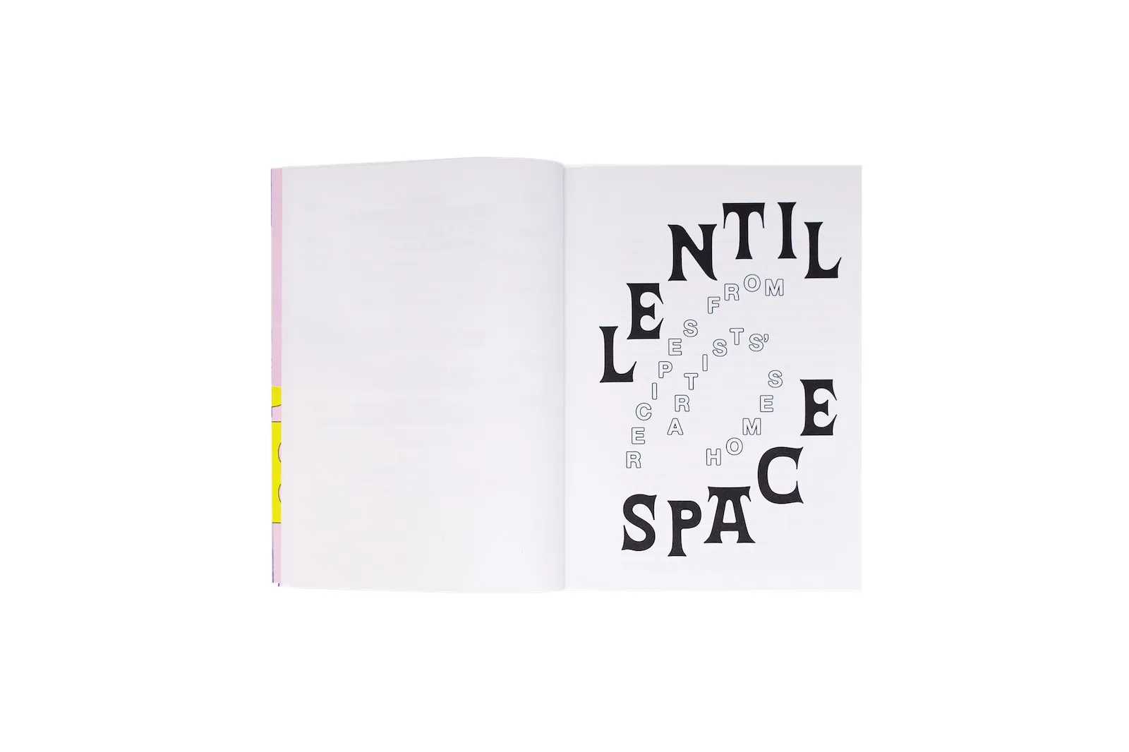 Image of Lentil Space – Recipes from Artists’ Homes