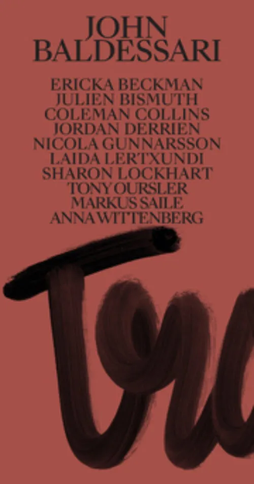 Cover John Baldessari – Transatlantique