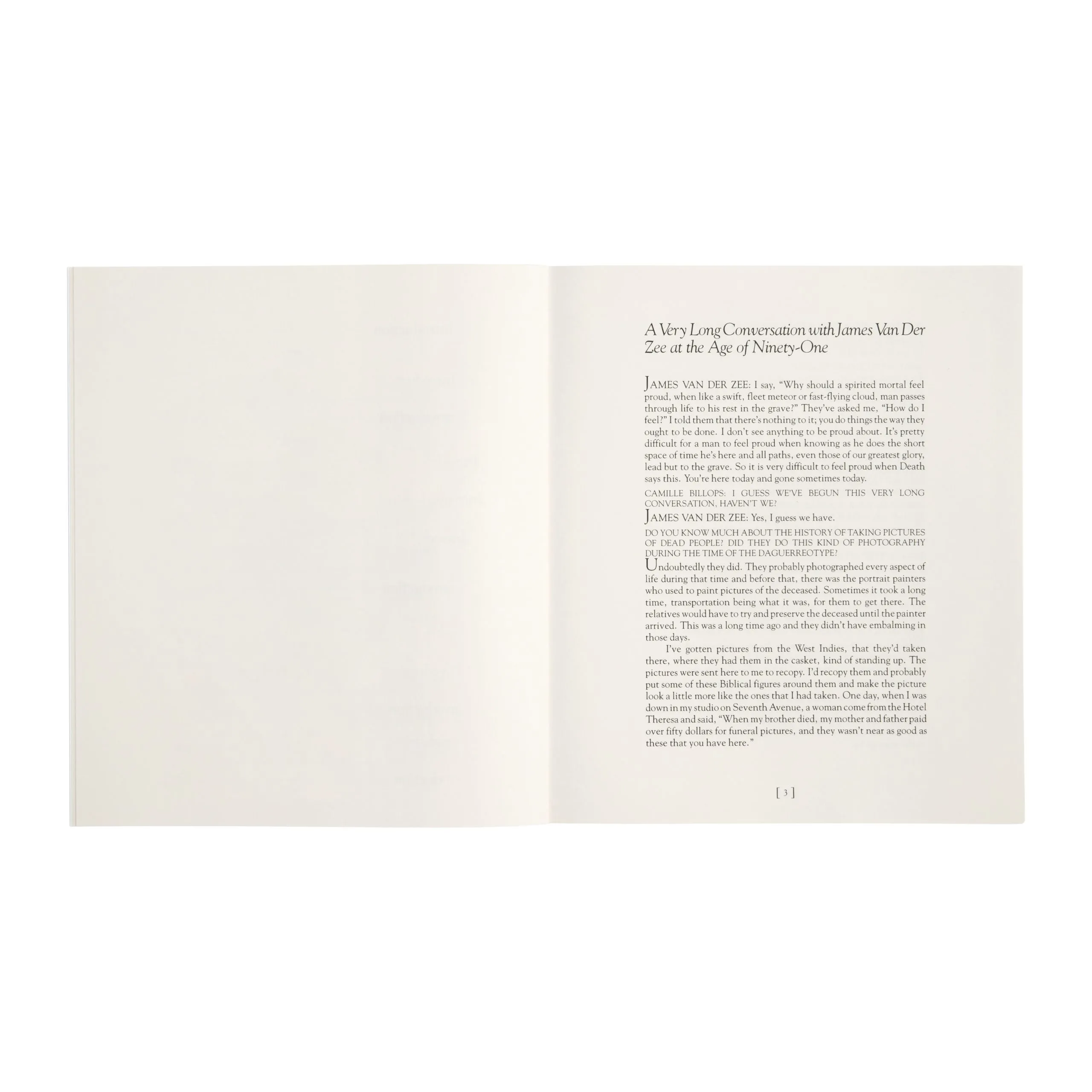 Image of James Van Der Zee, Owen Dodson, Camille Billops – The Harlem Book of the Dead