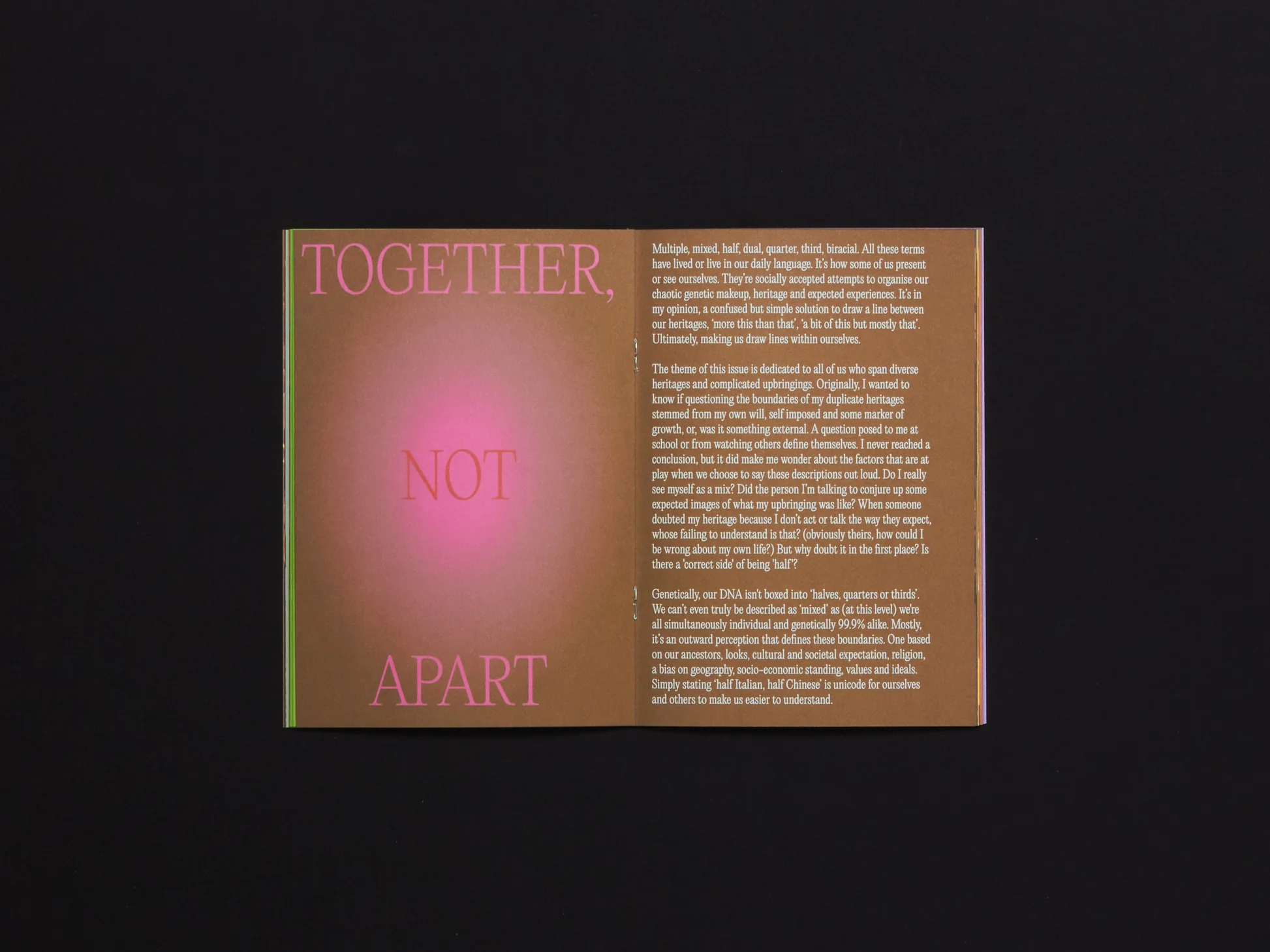 Image of FatBoy Zine Issue 6: Multi-Heritage. Together, Not Apart