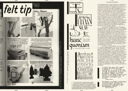 Image of Revue Faire – To look at things #43: A typeface: “Typographic writing”